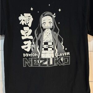 Black Demon Slayer Nezuko T-Shirt
